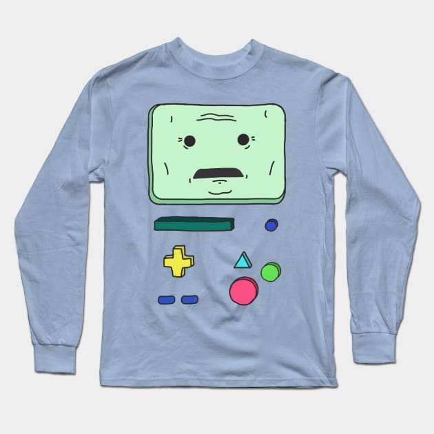 BMO's Daddy Long Sleeve T-Shirt by HijriFriza